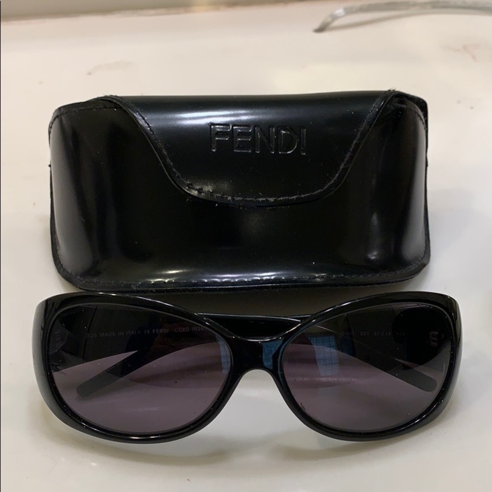 Fendi black sunglasses